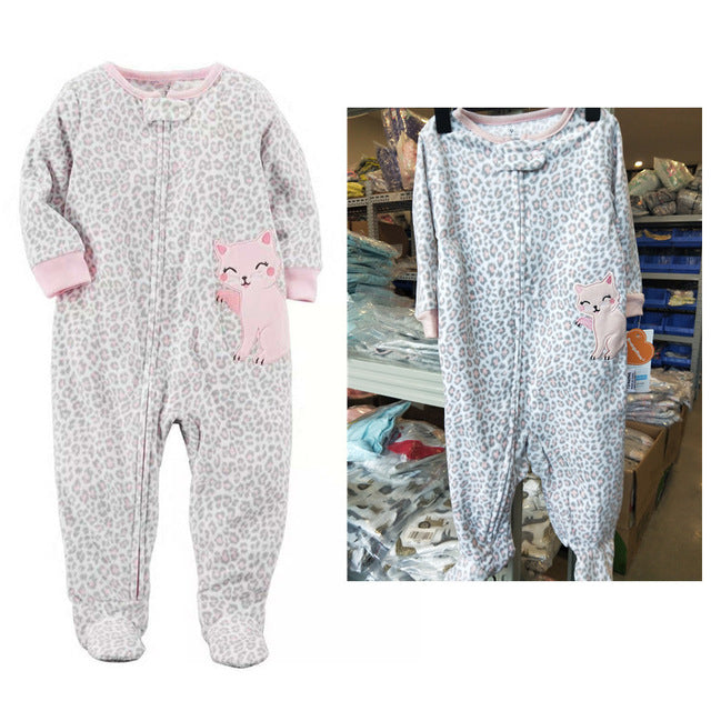 Orangemom official Newborn baby boys spring baby Rompers girls romper Infant fleece Jumpsuit for kids new born baby clothes - Baby Homez
