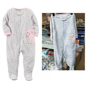 Orangemom official Newborn baby boys spring baby Rompers girls romper Infant fleece Jumpsuit for kids new born baby clothes - Baby Homez