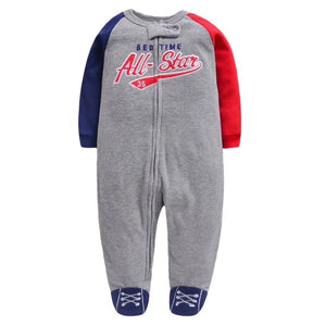 Orangemom official Newborn baby boys spring baby Rompers girls romper Infant fleece Jumpsuit for kids new born baby clothes - Baby Homez