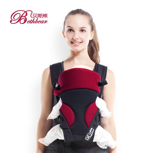 Breathable baby carrier 3 in 1 popular Front Carry Baby Backpack Carrier Infant Sling Backpack Pouch Wrap Baby Kangaroo 0-24 M - Baby Homez