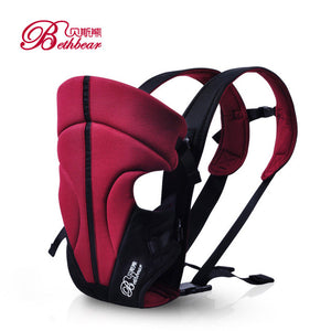 Breathable baby carrier 3 in 1 popular Front Carry Baby Backpack Carrier Infant Sling Backpack Pouch Wrap Baby Kangaroo 0-24 M - Baby Homez