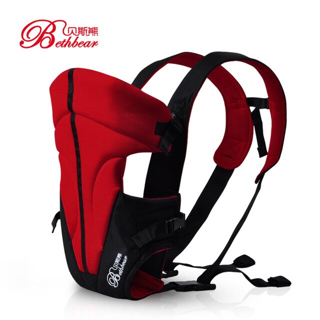 Breathable baby carrier 3 in 1 popular Front Carry Baby Backpack Carrier Infant Sling Backpack Pouch Wrap Baby Kangaroo 0-24 M - Baby Homez