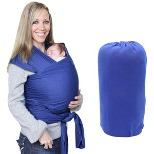 LONSANT Infant Baby Carrier  Handsfree Sling Newborn Baby  Double shoulder strap Holder Breastfeeding  Stretchy Wrap Carrier - Baby Homez