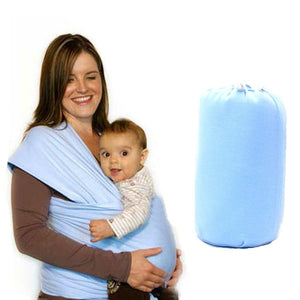 LONSANT Infant Baby Carrier  Handsfree Sling Newborn Baby  Double shoulder strap Holder Breastfeeding  Stretchy Wrap Carrier - Baby Homez