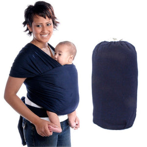 LONSANT Infant Baby Carrier  Handsfree Sling Newborn Baby  Double shoulder strap Holder Breastfeeding  Stretchy Wrap Carrier - Baby Homez