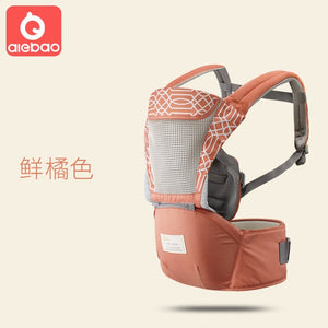 AIEBAO Ergonomic Baby Carrier Infant Kid Baby Hipseat Sling Front Facing Kangaroo Baby Wrap Carrier for Baby Travel 0-36 Months - Baby Homez