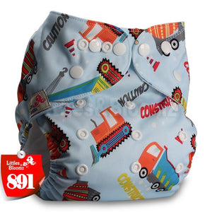 Littles&Bloomz Baby Washable Reusable Real Cloth Pocket Nappy Diaper Cover Wrap suits Birth to Potty One Size Nappy  Inserts - Baby Homez