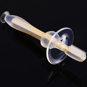 1PC Kids Soft Silicone Training Toothbrush Baby Children Dental Oral Care Tooth Brush Tool Baby kid tooth brush baby items - Baby Homez