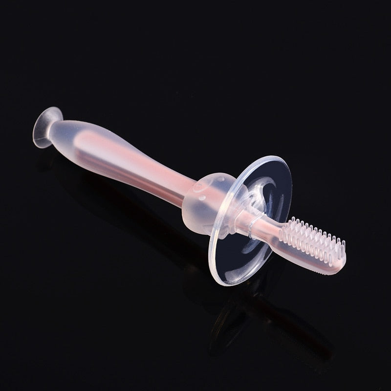 1PC Kids Soft Silicone Training Toothbrush Baby Children Dental Oral Care Tooth Brush Tool Baby kid tooth brush baby items - Baby Homez