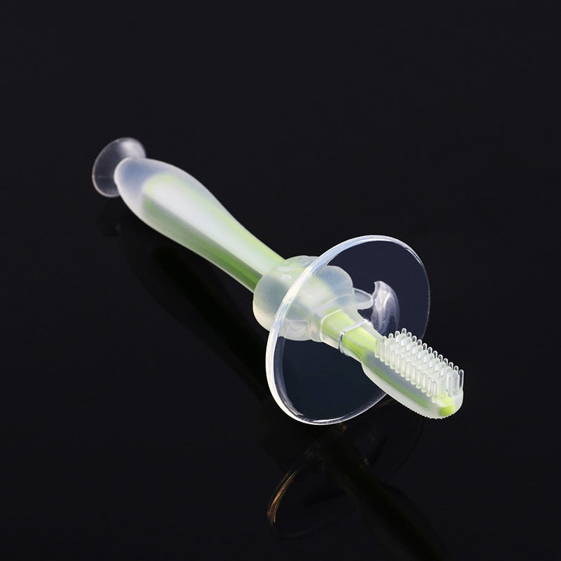 1PC Kids Soft Silicone Training Toothbrush Baby Children Dental Oral Care Tooth Brush Tool Baby kid tooth brush baby items - Baby Homez