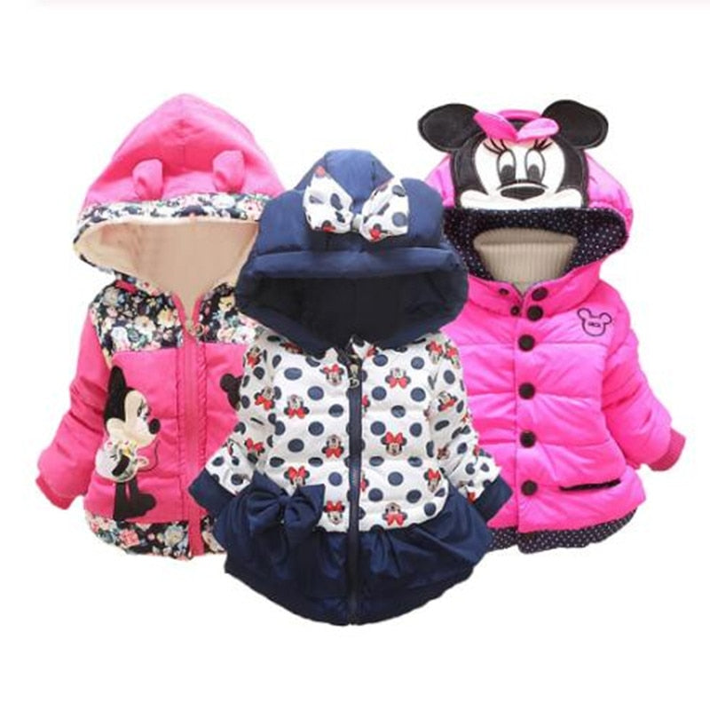 CHCDMP Baby Girls Boys Jacket Winter Warm Thick Cotton Cartoon Panda hooded Kids Coat Children Lovely Outerwear kids Clothing - Baby Homez