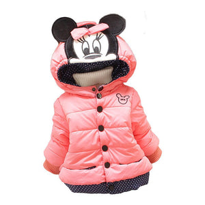 CHCDMP Baby Girls Boys Jacket Winter Warm Thick Cotton Cartoon Panda hooded Kids Coat Children Lovely Outerwear kids Clothing - Baby Homez