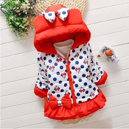 CHCDMP Baby Girls Boys Jacket Winter Warm Thick Cotton Cartoon Panda hooded Kids Coat Children Lovely Outerwear kids Clothing - Baby Homez