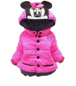 CHCDMP Baby Girls Boys Jacket Winter Warm Thick Cotton Cartoon Panda hooded Kids Coat Children Lovely Outerwear kids Clothing - Baby Homez
