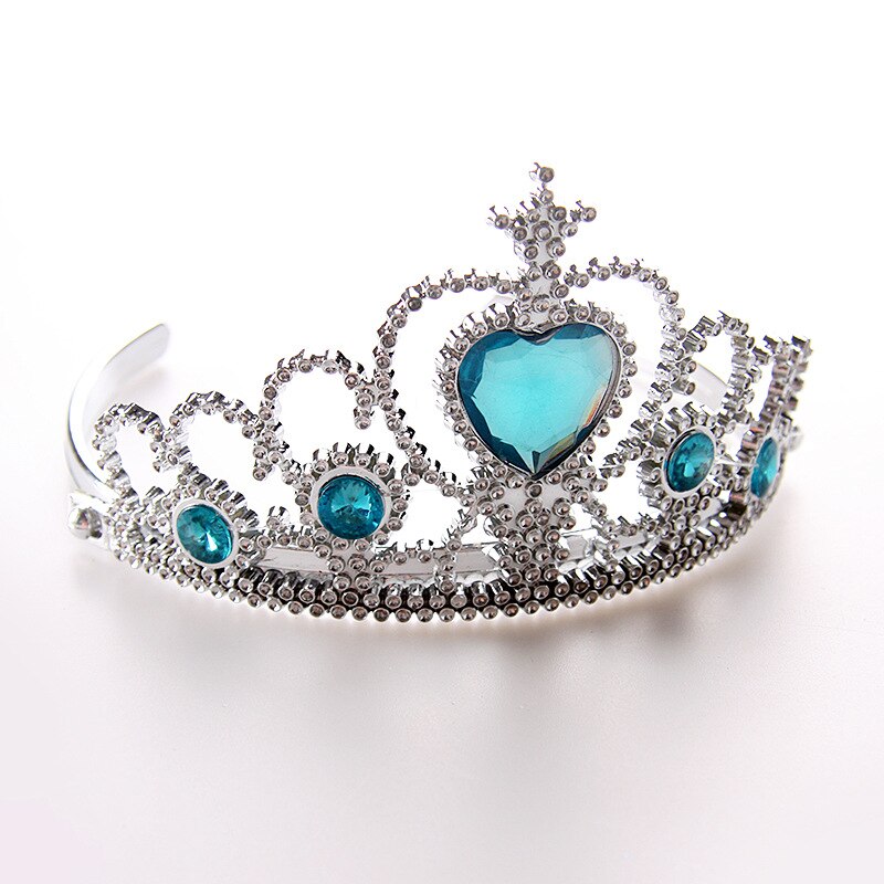 Fancy 4-10y Baby Girl Princess Elsa Dress for Girls Clothing Wear Cosplay Elza Costume Halloween Christmas Party With Crown - Baby Homez