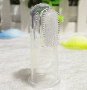 Baby Kids Silicone Finger Toothbrush Children Teeth Clear Gum Brush Infant Deciduous Tooth Brush Massage Children's Tooth Brush - Baby Homez