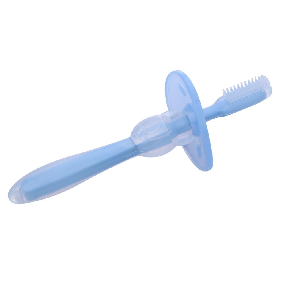 1PC Kids Soft Silicone Training Toothbrush Newborn Baby Children Dental Oral Care Tooth Brush Tool Baby Kids Teething Teether - Baby Homez