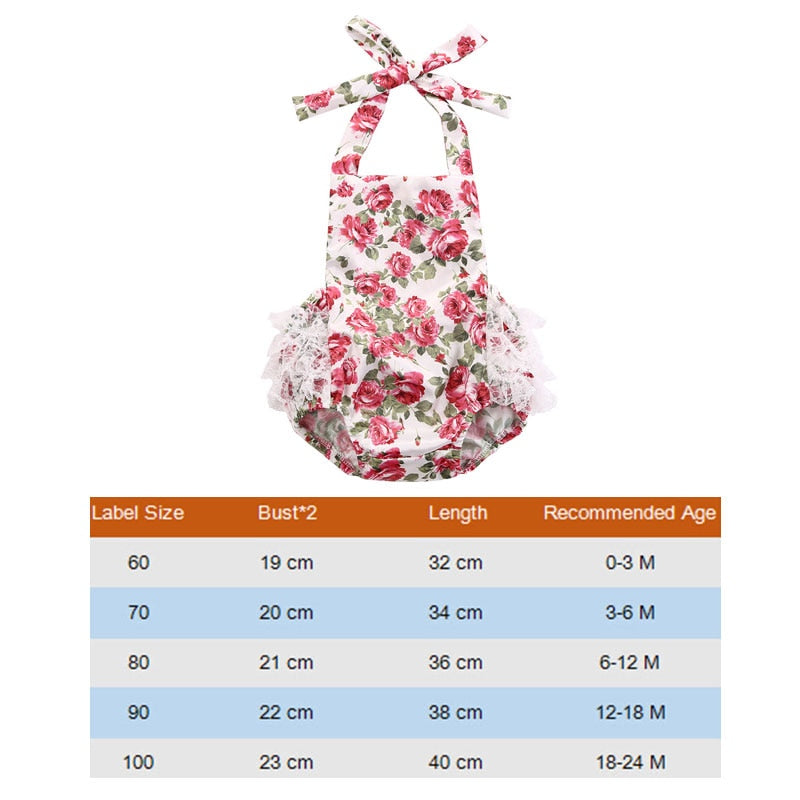 Infant Newborn Baby Girls Romper Summer Baby Clothes Flower Watermelon Print Tassel Jumpsuit Playsuit Sunsuit Baby Girl Costumes - Baby Homez