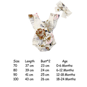 Infant Newborn Baby Girls Romper Summer Baby Clothes Flower Watermelon Print Tassel Jumpsuit Playsuit Sunsuit Baby Girl Costumes - Baby Homez
