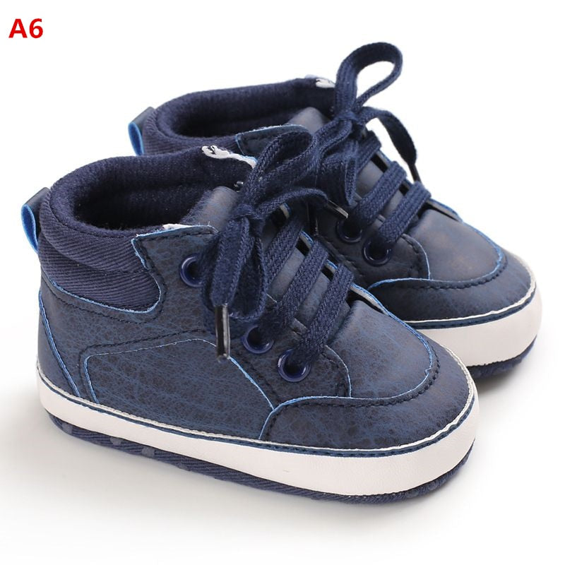 Baby Boy Shoes New Classic Canvas Newborn Baby shoes For Boy Prewalker First Walkers child kids shoes - Baby Homez