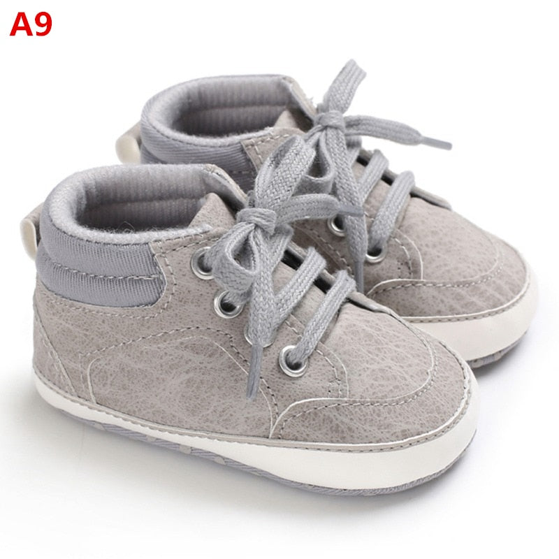Baby Boy Shoes New Classic Canvas Newborn Baby shoes For Boy Prewalker First Walkers child kids shoes - Baby Homez