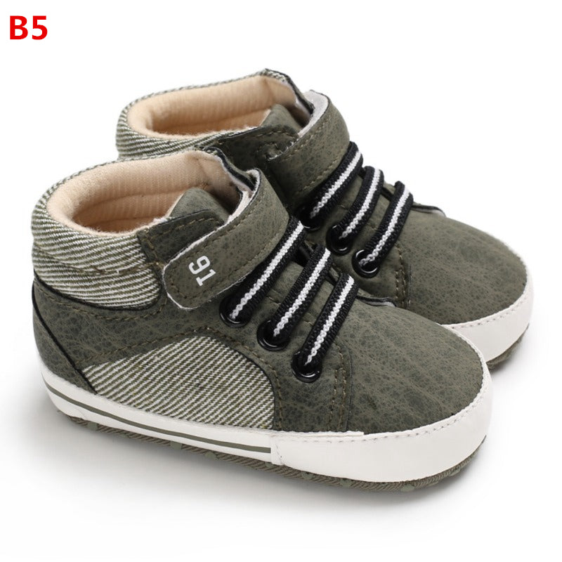 Baby Boy Shoes New Classic Canvas Newborn Baby shoes For Boy Prewalker First Walkers child kids shoes - Baby Homez