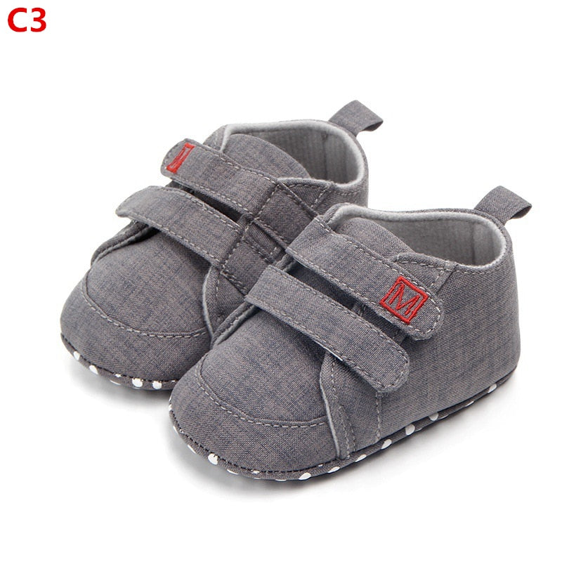 Baby Boy Shoes New Classic Canvas Newborn Baby shoes For Boy Prewalker First Walkers child kids shoes - Baby Homez