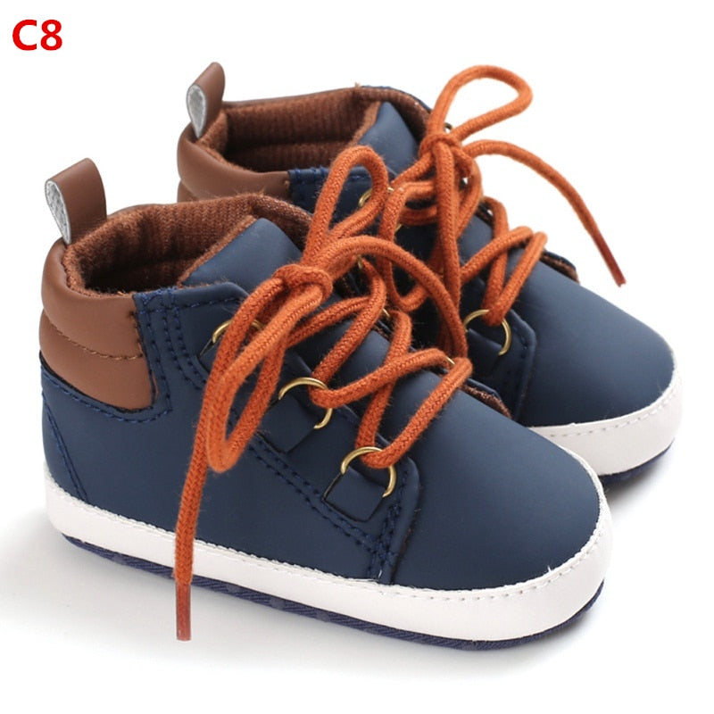 Baby Boy Shoes New Classic Canvas Newborn Baby shoes For Boy Prewalker First Walkers child kids shoes - Baby Homez