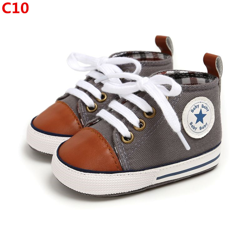 Baby Boy Shoes New Classic Canvas Newborn Baby shoes For Boy Prewalker First Walkers child kids shoes - Baby Homez