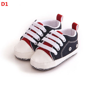 Baby Boy Shoes New Classic Canvas Newborn Baby shoes For Boy Prewalker First Walkers child kids shoes - Baby Homez