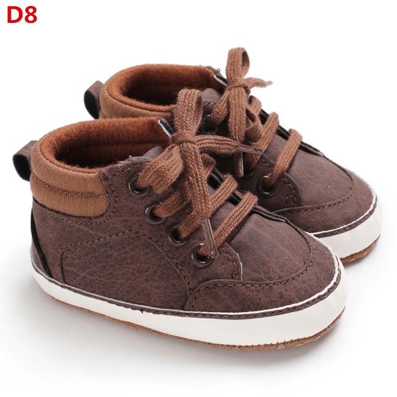 Baby Boy Shoes New Classic Canvas Newborn Baby shoes For Boy Prewalker First Walkers child kids shoes - Baby Homez