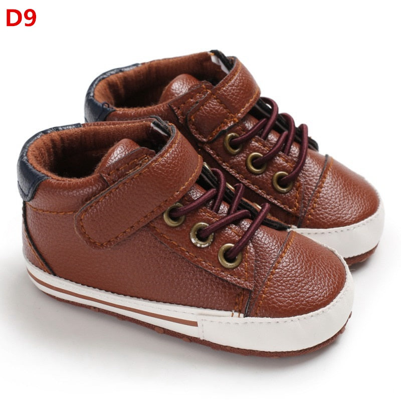 Baby Boy Shoes New Classic Canvas Newborn Baby shoes For Boy Prewalker First Walkers child kids shoes - Baby Homez