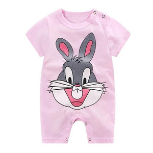 2020 Cheap cotton Baby romper Short Sleeve baby clothing One Piece Summer Unisex Baby Clothes girl and boy jumpsuits Giraffe - Baby Homez