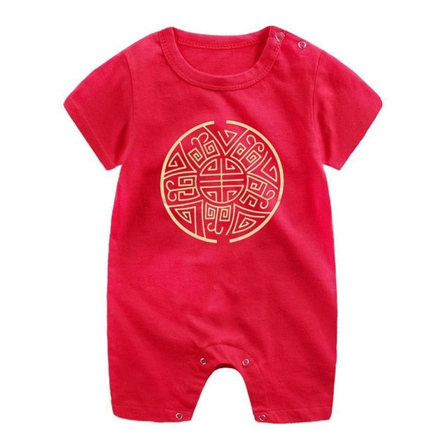 2020 Cheap cotton Baby romper Short Sleeve baby clothing One Piece Summer Unisex Baby Clothes girl and boy jumpsuits Giraffe - Baby Homez