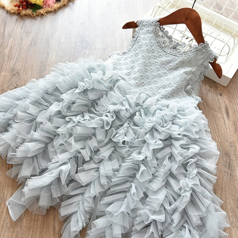 Princess Girls Dress Baby Girls Clothes Children Clothing Summer Party tutu Kids Dresses for Girls Toddler Girls Casual Dress - Baby Homez