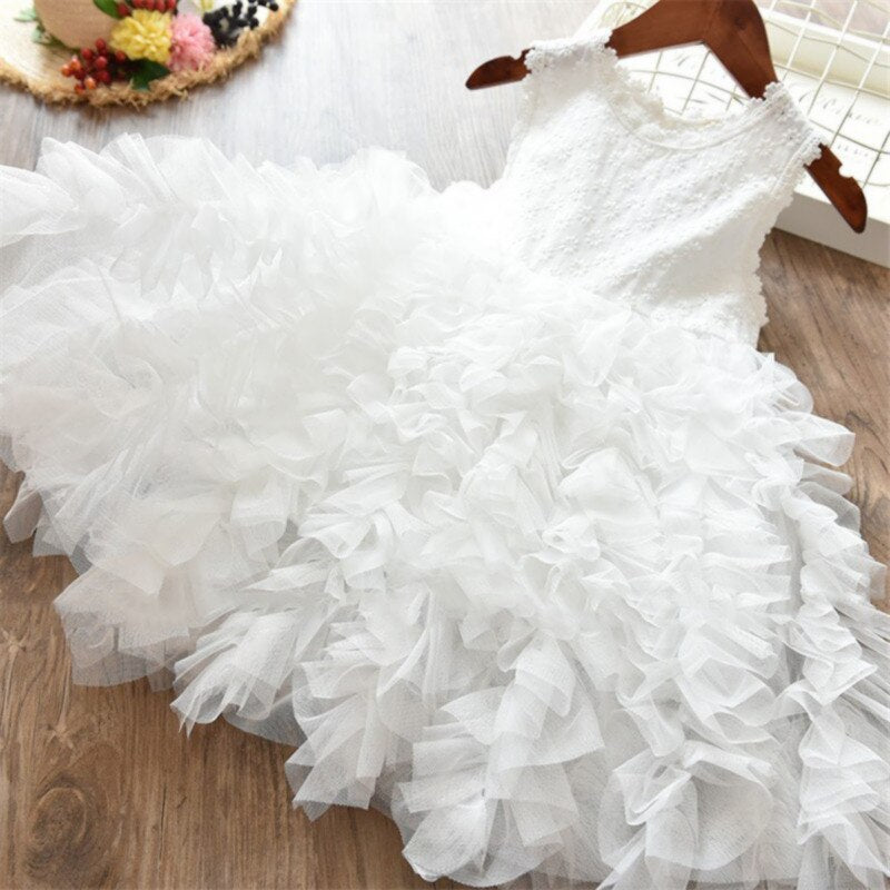 Princess Girls Dress Baby Girls Clothes Children Clothing Summer Party tutu Kids Dresses for Girls Toddler Girls Casual Dress - Baby Homez