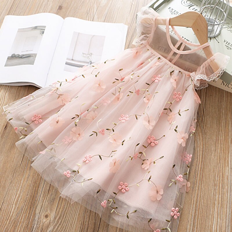 Princess Girls Dress Baby Girls Clothes Children Clothing Summer Party tutu Kids Dresses for Girls Toddler Girls Casual Dress - Baby Homez