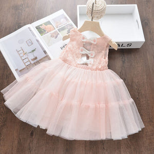 Princess Girls Dress Baby Girls Clothes Children Clothing Summer Party tutu Kids Dresses for Girls Toddler Girls Casual Dress - Baby Homez