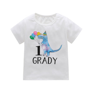 Cotton Baby Toddler Tops Kids Summer Short Sleeve T Shirt Girls Children's Clothing Princess Print Animal Cat Butterfly T-Shirt - Baby Homez