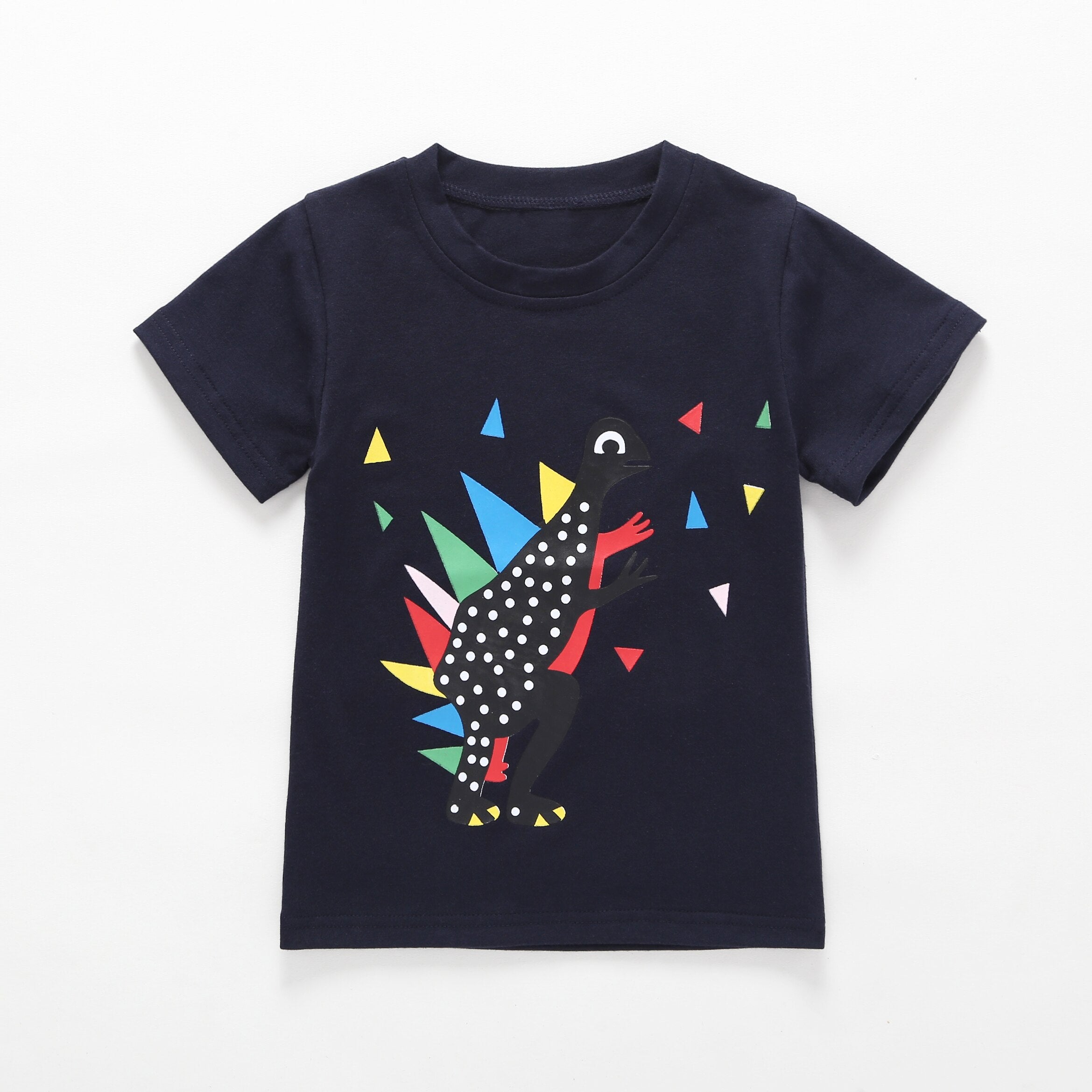 Cotton Baby Toddler Tops Kids Summer Short Sleeve T Shirt Girls Children's Clothing Princess Print Animal Cat Butterfly T-Shirt - Baby Homez