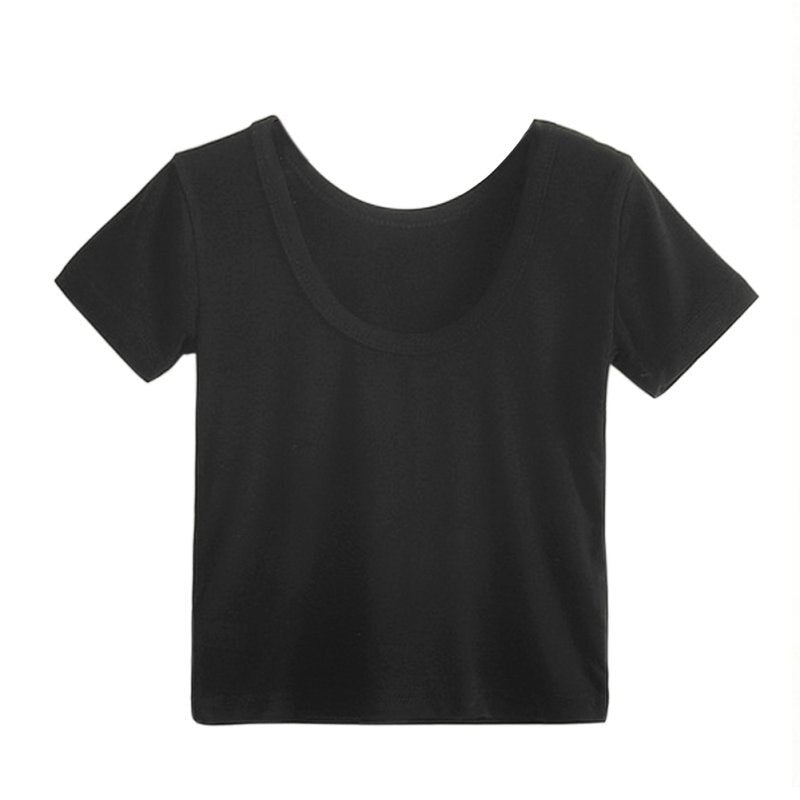 Baby Girls T Shirt Short Sleeve Kid Summer Shirt Crop Tops Striped Modal Shirts Tee Kids Clothing bebe menina - Baby Homez