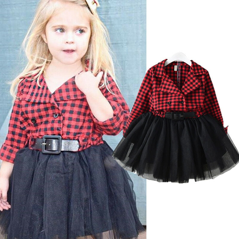 2019 New Autumn Newborn Floral Dress Cute Infant Baby Clothes Dress For Girl Clothing Princess Party Christmas Dresses - Baby Homez