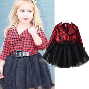 2019 New Autumn Newborn Floral Dress Cute Infant Baby Clothes Dress For Girl Clothing Princess Party Christmas Dresses - Baby Homez