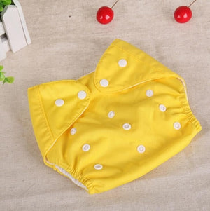 Baby Diapers Washable Reusable Nappies Grid/Cotton Training Pant Cloth Diaper Baby Fraldas Winter Summer Version Diapers #54 - Baby Homez