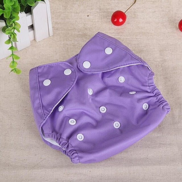 Baby Diapers Washable Reusable Nappies Grid/Cotton Training Pant Cloth Diaper Baby Fraldas Winter Summer Version Diapers #54 - Baby Homez