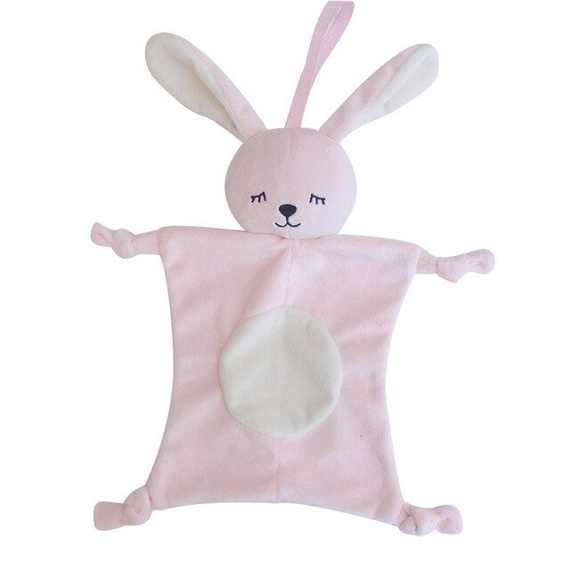 Newborn Blankie soothing towel Of Baby Toys Animal shape Infant Baby Gift Soft Soothe Towel Educational Plush Toys - Baby Homez