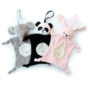Newborn Blankie soothing towel Of Baby Toys Animal shape Infant Baby Gift Soft Soothe Towel Educational Plush Toys - Baby Homez