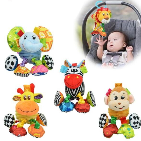Baby Plush Toy Vibrating Toys Animal Super Soft Comfort Newbron Gift Free Shipping SZ12 - Baby Homez