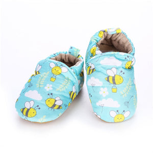 [simfamily]Kid Girls Boy First Walkers Soft Infant Toddler Shoes Cute Flower Soles Crib Shoes Footwear for Newborns baby shoes - Baby Homez