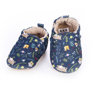 [simfamily]Kid Girls Boy First Walkers Soft Infant Toddler Shoes Cute Flower Soles Crib Shoes Footwear for Newborns baby shoes - Baby Homez